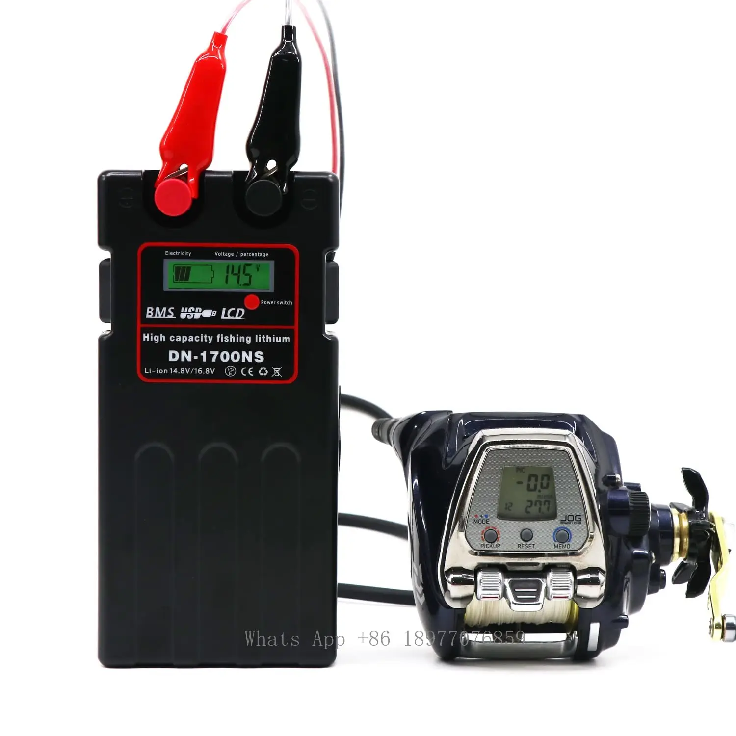 Fishing Equipment Daiwa - DN-1700NS 12800mah Portable Daiwa Electric Fishing