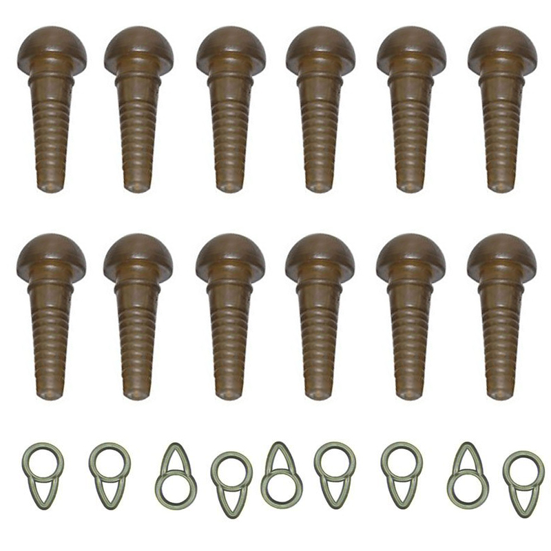 Carp Fishing Tackle - 30Pcs Carp Fishing Safety Sleeves Run