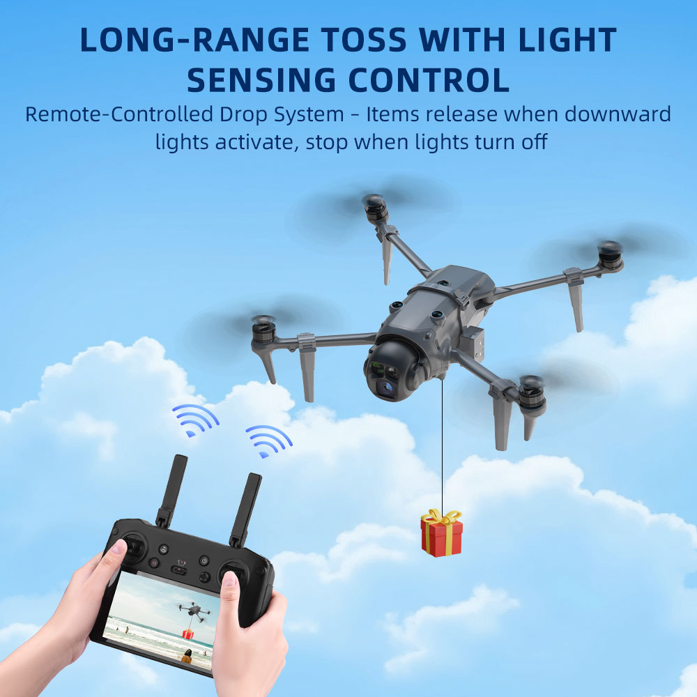 BRDRC Airdrop System for DJI M - Fishing Equipment For Beginners recension och pris