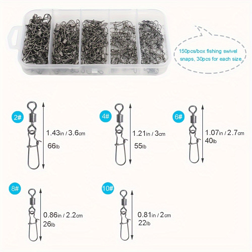 95/210 PCS Set Fishing Connect - Fishing Equipment For Beginners recension och pris
