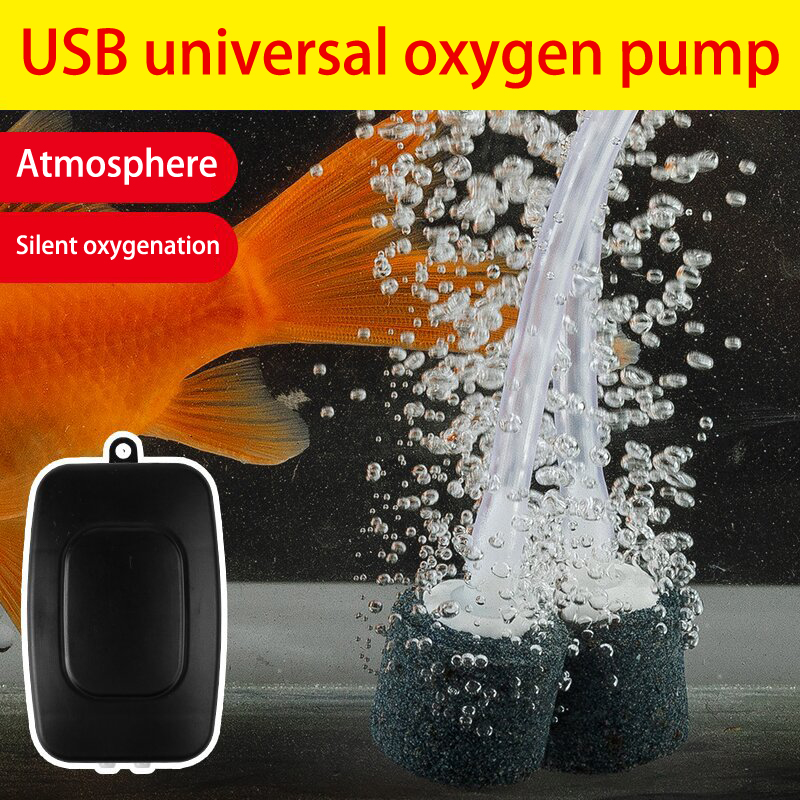 Mini Aquarium Air Pump Kit Oxy - Fishing Equipment For Beginners recension och pris