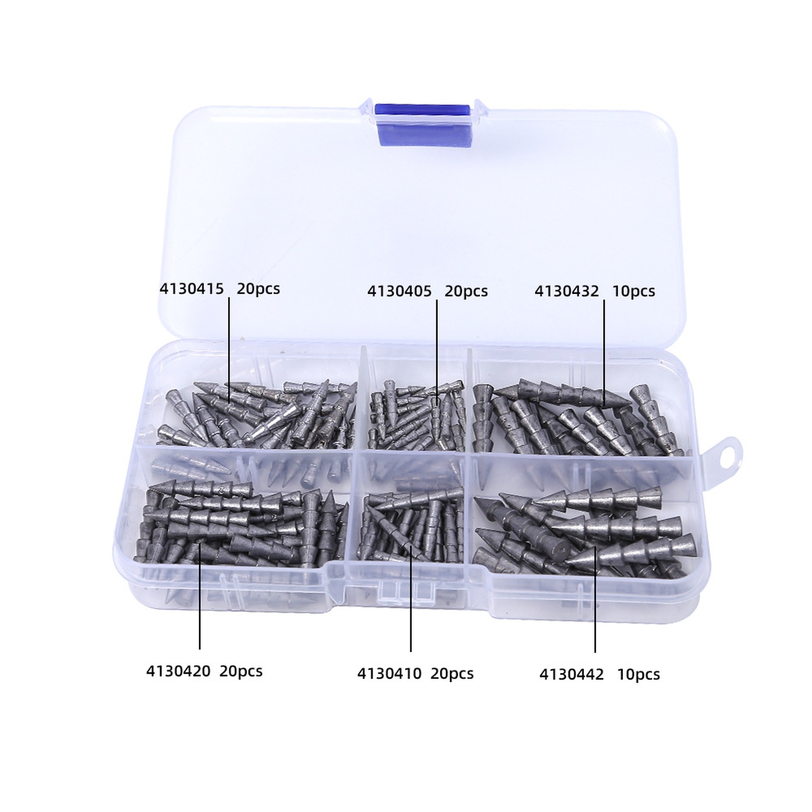Tungsten Nail Weights 100 Kit  - Tungsten Sinkers recension och pris