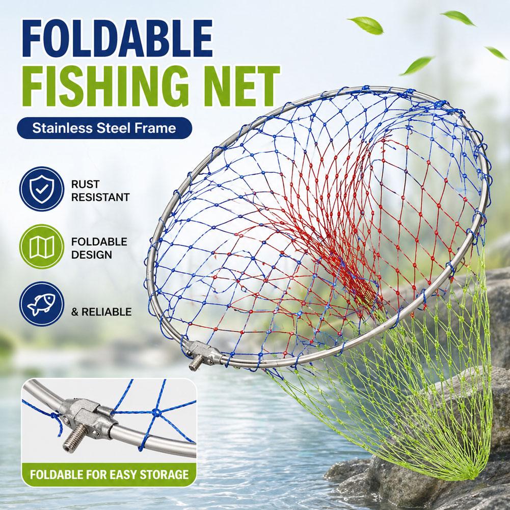 40cm 50cm Fishing Net Folding  - Fishing Net recension och pris