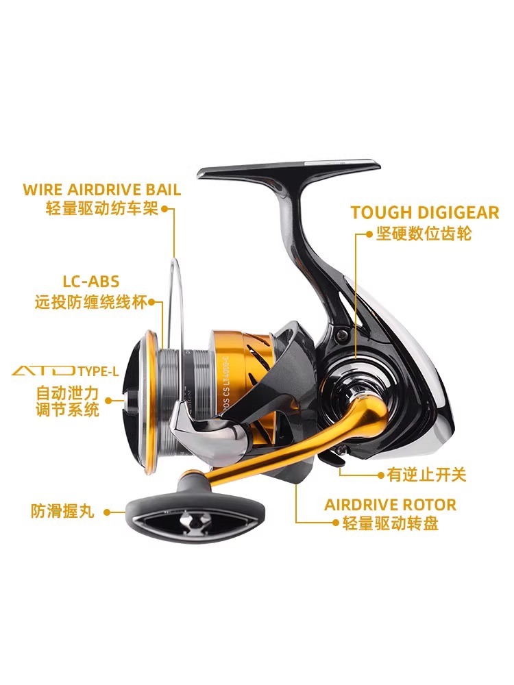 24 DAIWA REVROS CS LT Spinning - Fishing Equipment Daiwa recension och pris