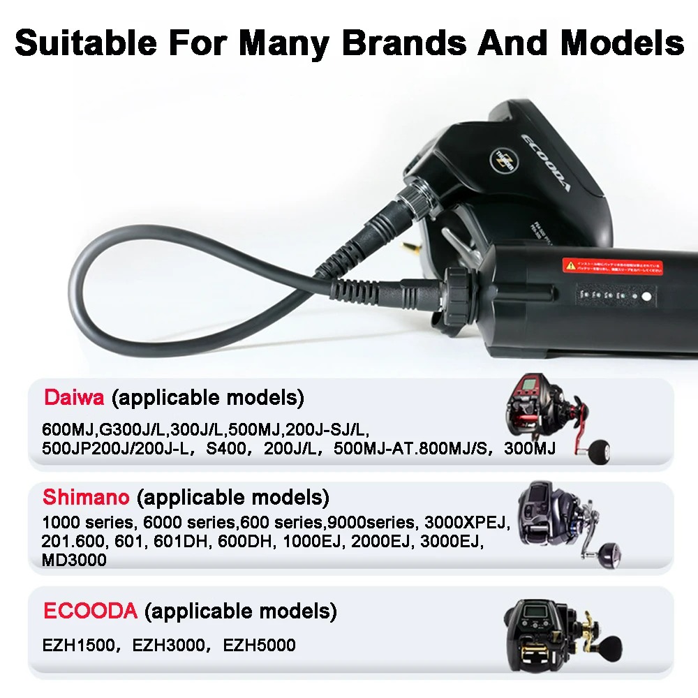 14.8V 10000mAh Sea Fishing Ele - Fishing Equipment Daiwa recension och pris