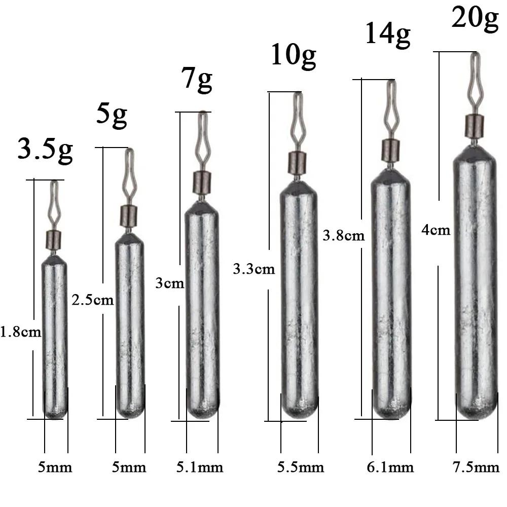45pcs/box Fishing Weight 3.5g  - Carp Fishing Tackle recension och pris