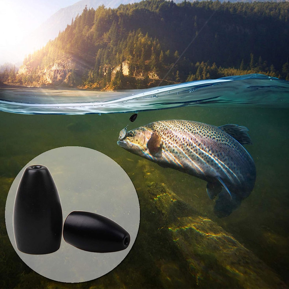 Tungsten Steel Fishing Weights - Tungsten Sinkers recension och pris